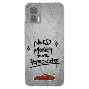 Picasee silikonový průhledný obal pro Motorola Edge 30 Neo - Grey Drift