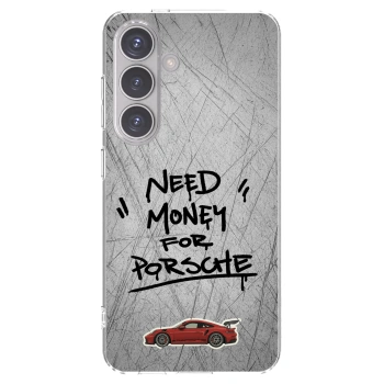 Picasee silikonový průhledný obal pro Samsung Galaxy S24 S921B 5G - Grey Drift