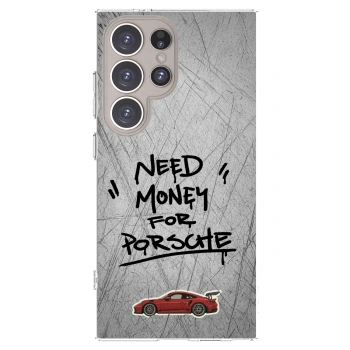 Picasee silikonový průhledný obal pro Samsung Galaxy S24 Ultra S928B 5G - Grey Drift