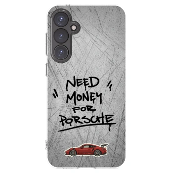 Picasee silikonový průhledný obal pro Samsung Galaxy S23 FE S711B - Grey Drift