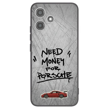 Picasee silikonový černý obal pro Xiaomi Redmi 12 5G - Grey Drift