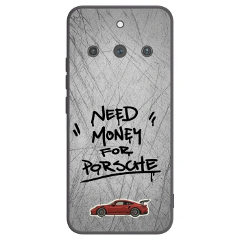 Picasee silikonový černý obal pro Realme 11 Pro+ - Grey Drift