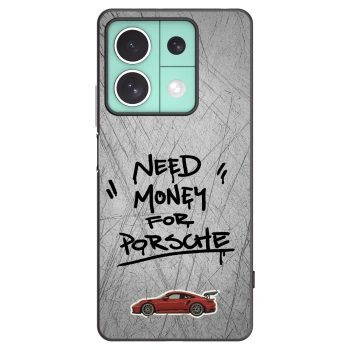 Picasee silikonový černý obal pro Xiaomi Redmi Note 13 5G - Grey Drift