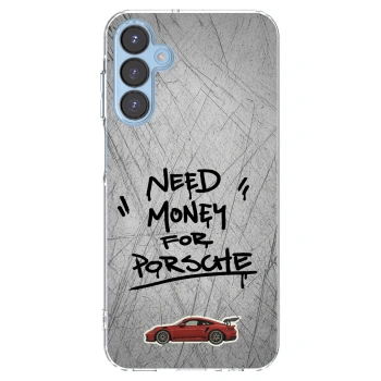 Picasee silikonový průhledný obal pro Samsung Galaxy A15 A156B 5G - Grey Drift