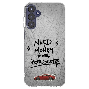 Picasee silikonový průhledný obal pro Samsung Galaxy A15 A155F 4G - Grey Drift