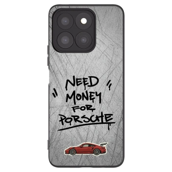 Picasee silikonový černý obal pro Honor X8b - Grey Drift