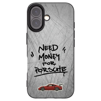 Picasee silikonový černý obal pro Apple iPhone 16 - Grey Drift