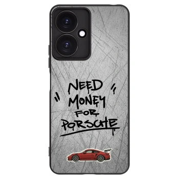 Picasee silikonový černý obal pro Xiaomi Redmi 13C 5G - Grey Drift