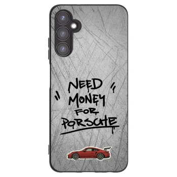 Picasee silikonový černý obal pro Samsung Galaxy A05s A057G - Grey Drift