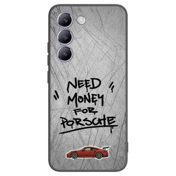 Picasee silikonový černý obal pro Vivo V40 SE 5G - Grey Drift
