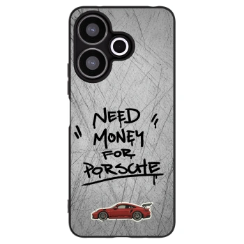Picasee silikonový černý obal pro Xiaomi Redmi 13 4G - Grey Drift