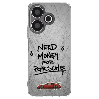 Picasee silikonový průhledný obal pro Xiaomi Redmi 13 4G - Grey Drift