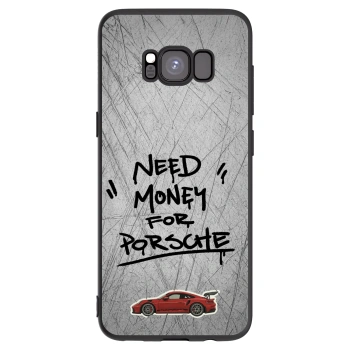 Picasee silikonový černý obal pro Samsung Galaxy S8 G950F - Grey Drift