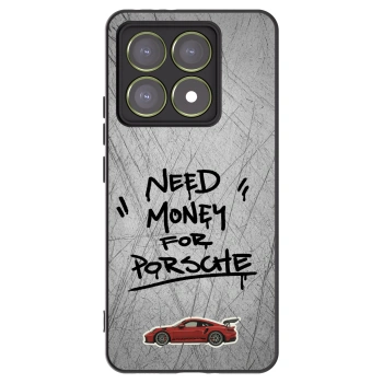 Picasee silikonový černý obal pro Xiaomi 14T - Grey Drift