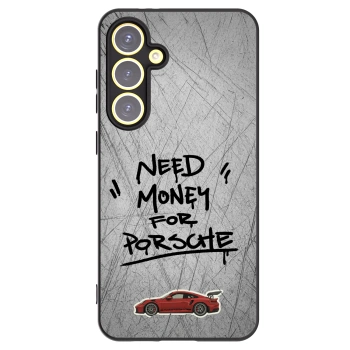 Picasee silikonový černý obal pro Samsung Galaxy S24 FE S721B - Grey Drift