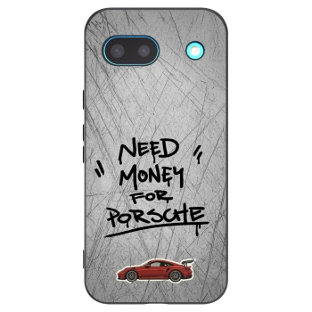 Picasee silikonový černý obal pro Google Pixel 8a - Grey Drift