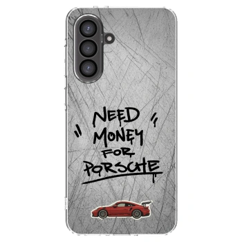 Picasee silikonový průhledný obal pro Samsung Galaxy A56 5G A566B - Grey Drift