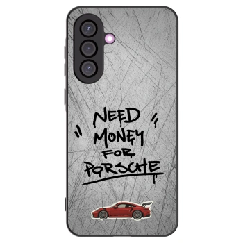 Picasee silikonový černý obal pro Samsung Galaxy A36 5G - Grey Drift