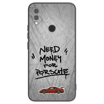 Picasee silikonový černý obal pro Xiaomi Redmi Note 7 - Grey Drift