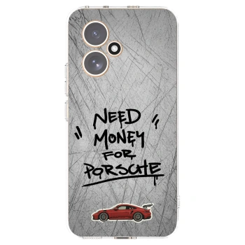Picasee silikonový průhledný obal pro Honor 400 5G - Grey Drift