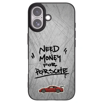 Picasee silikonový černý obal pro Apple iPhone 17 - Grey Drift