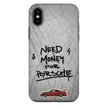 Obal pro Apple iPhone X/XS - Grey Drift