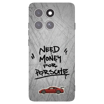 Picasee silikonový černý obal pro Motorola Edge 60 Pro - Grey Drift