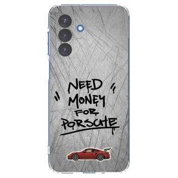 Picasee silikonový průhledný obal pro Samsung Galaxy A17 5G - Grey Drift