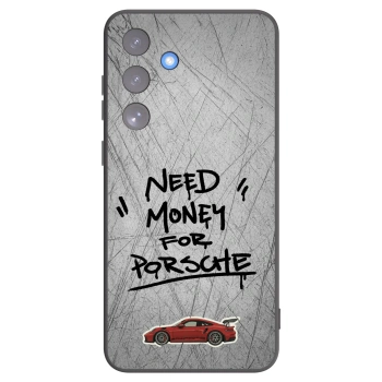 Picasee silikonový černý obal pro Samsung Galaxy S25 FE 5G - Grey Drift