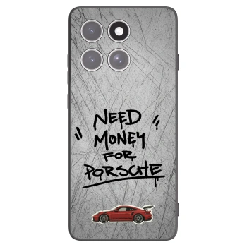 Picasee silikonový černý obal pro Motorola Edge 60 Fusion - Grey Drift