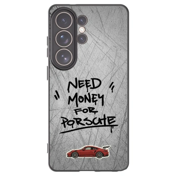 Picasee silikonový černý obal pro Samsung Galaxy S26 Ultra - Grey Drift