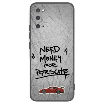 Picasee silikonový černý obal pro Samsung Galaxy S20 G980F - Grey Drift