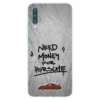 Picasee silikonový průhledný obal pro Samsung Galaxy A30s A307F - Grey Drift