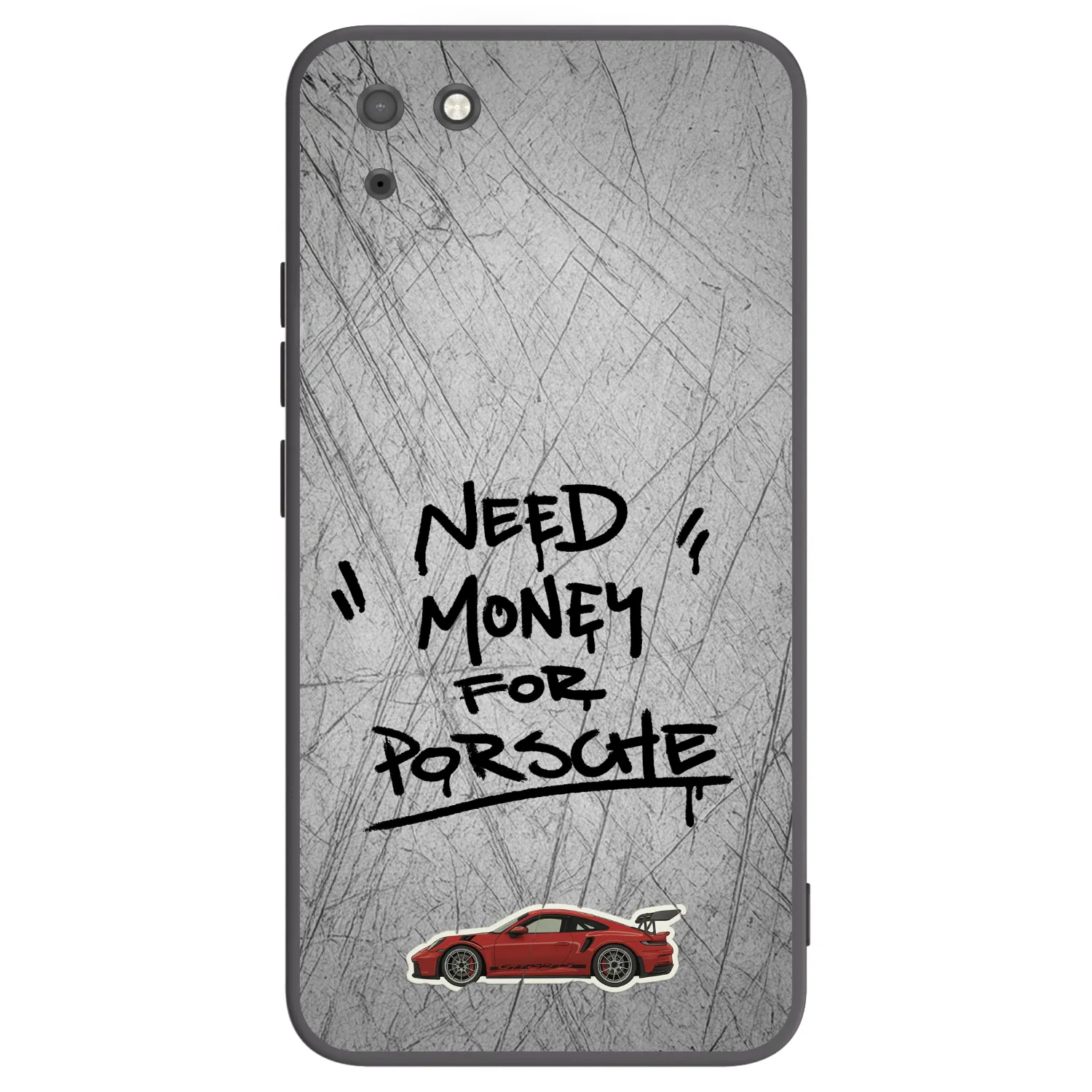 Picasee silikonový černý obal pro Huawei Y5P - Grey Drift