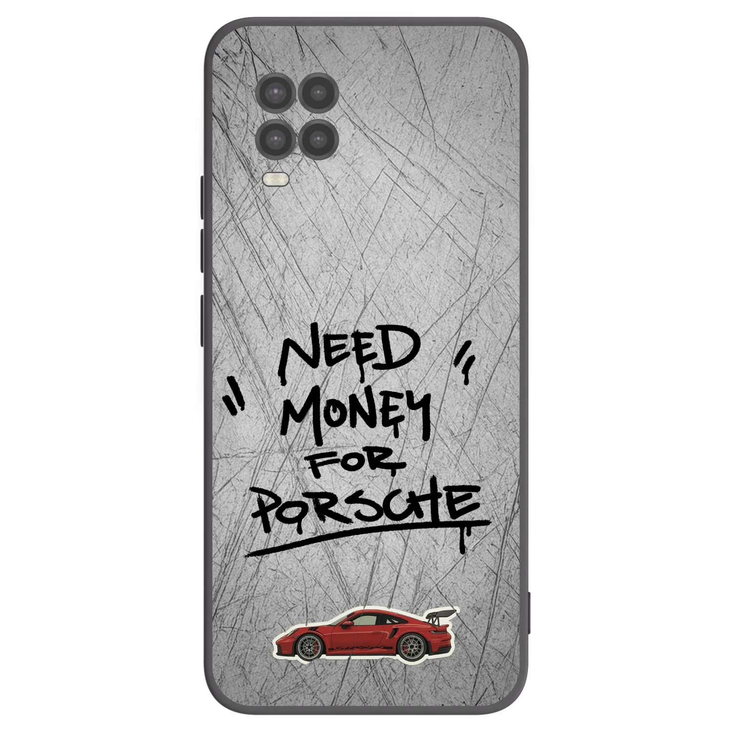 Picasee silikonový černý obal pro Xiaomi Mi 10 Lite - Grey Drift