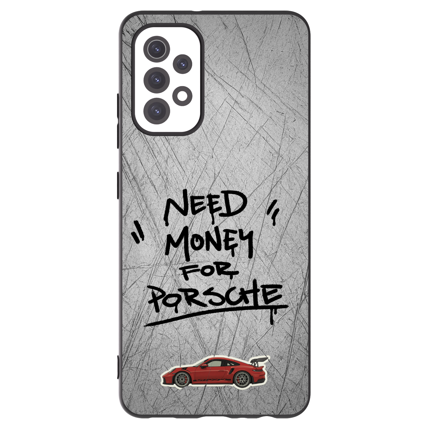 Picasee silikonový černý obal pro Samsung Galaxy A32 5G A326B - Grey Drift