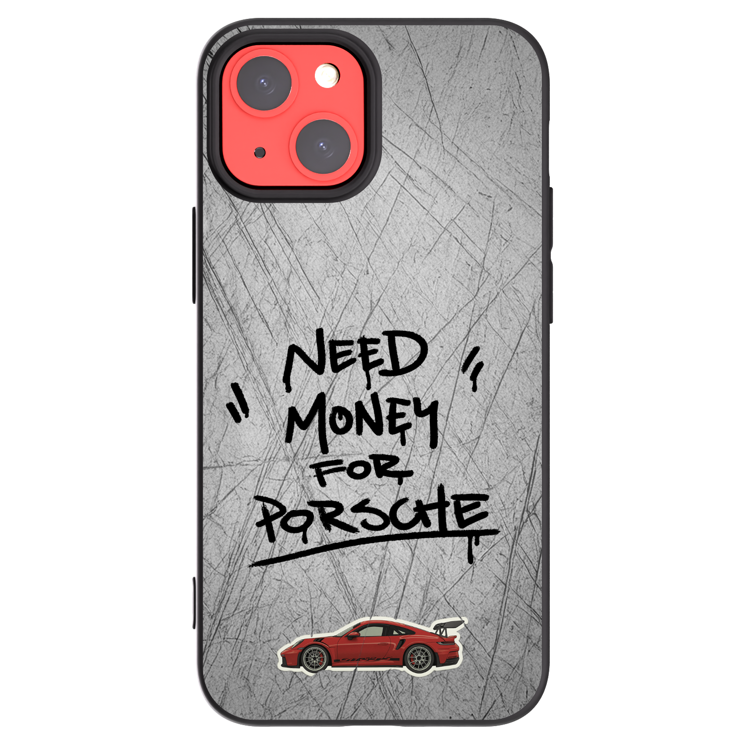 Picasee silikonový černý obal pro Apple iPhone 13 mini - Grey Drift