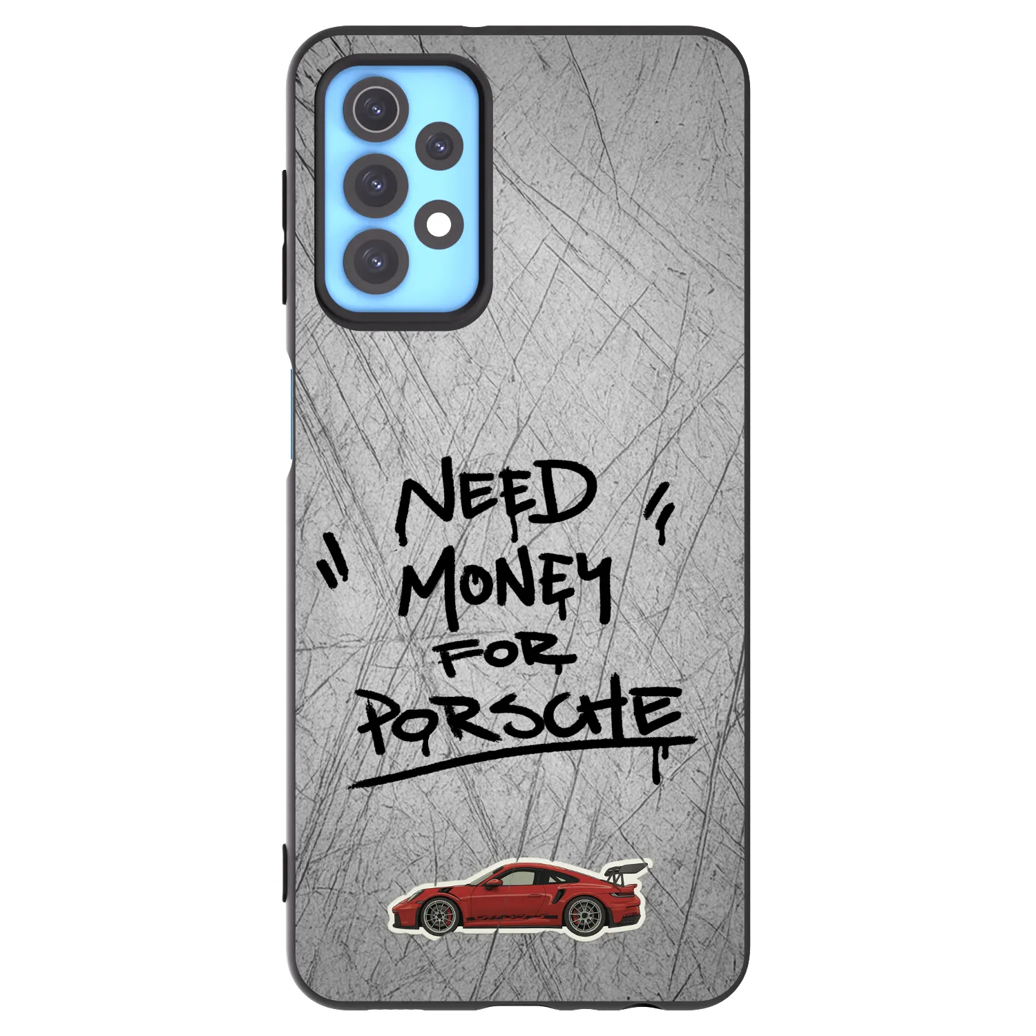 Picasee silikonový černý obal pro Samsung Galaxy A32 4G SM-A325F - Grey Drift