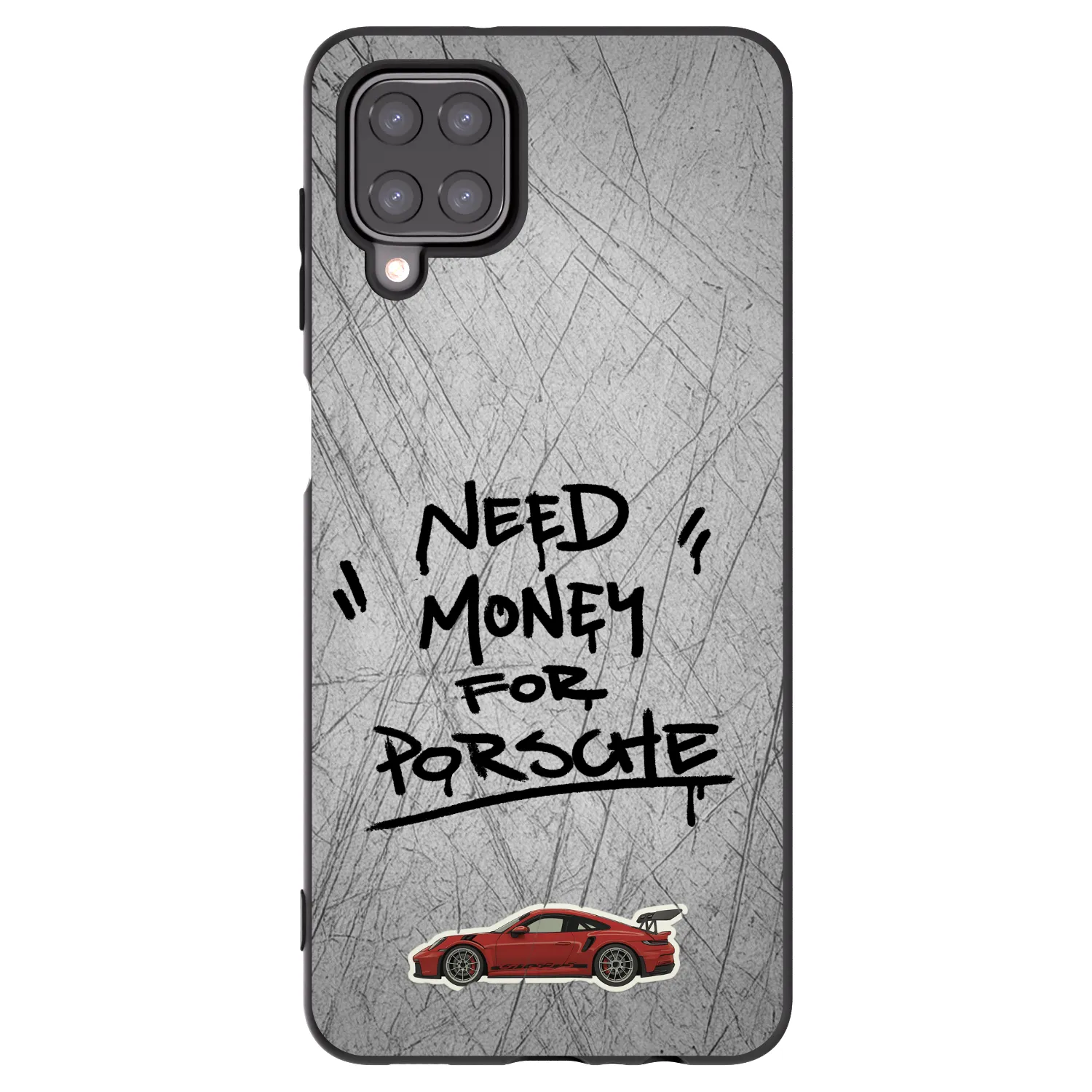 Picasee silikonový černý obal pro Samsung Galaxy M12 M127F - Grey Drift