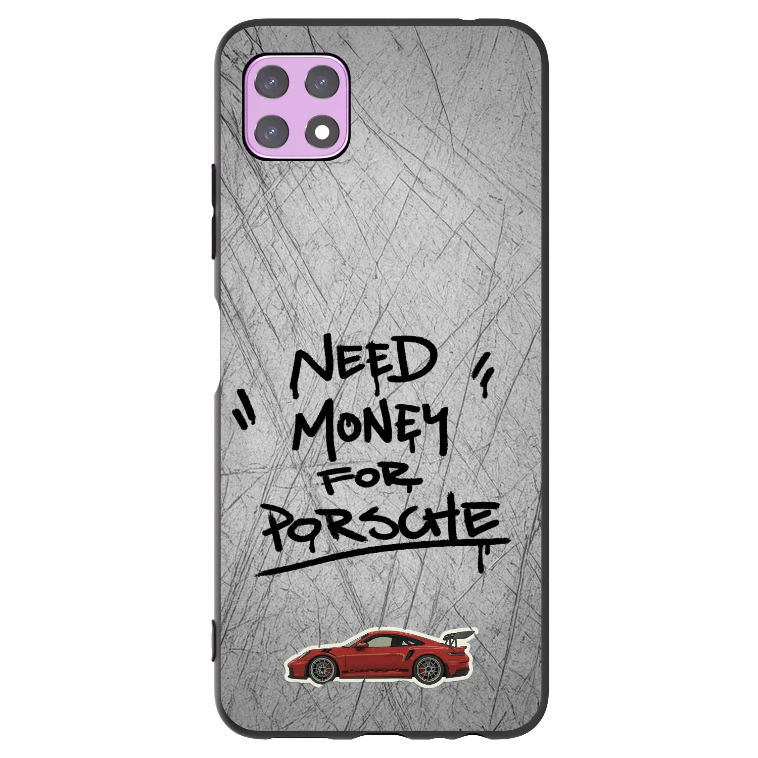 Picasee silikonový černý obal pro Samsung Galaxy A22 A226B 5G - Grey Drift