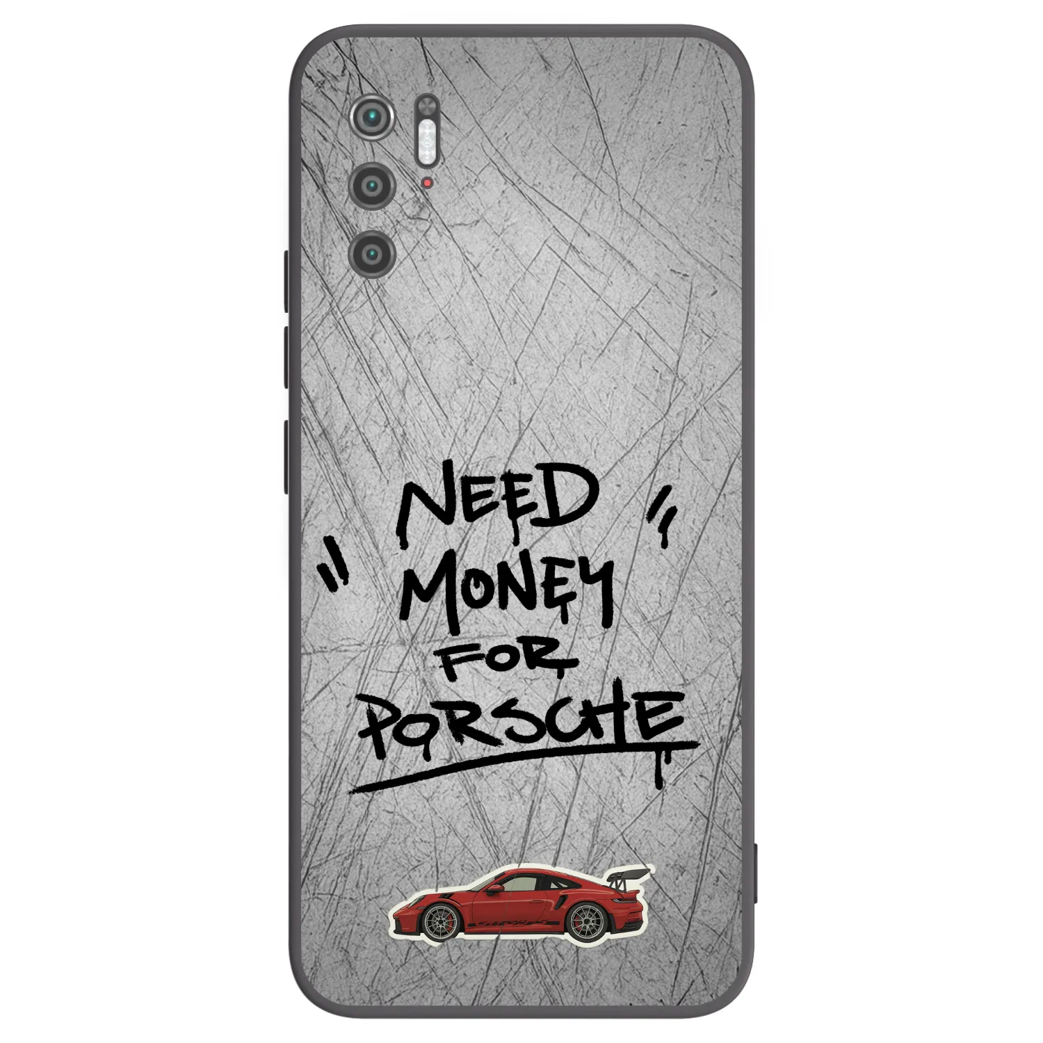 Picasee silikonový černý obal pro Xiaomi Poco M3 Pro 5G - Grey Drift