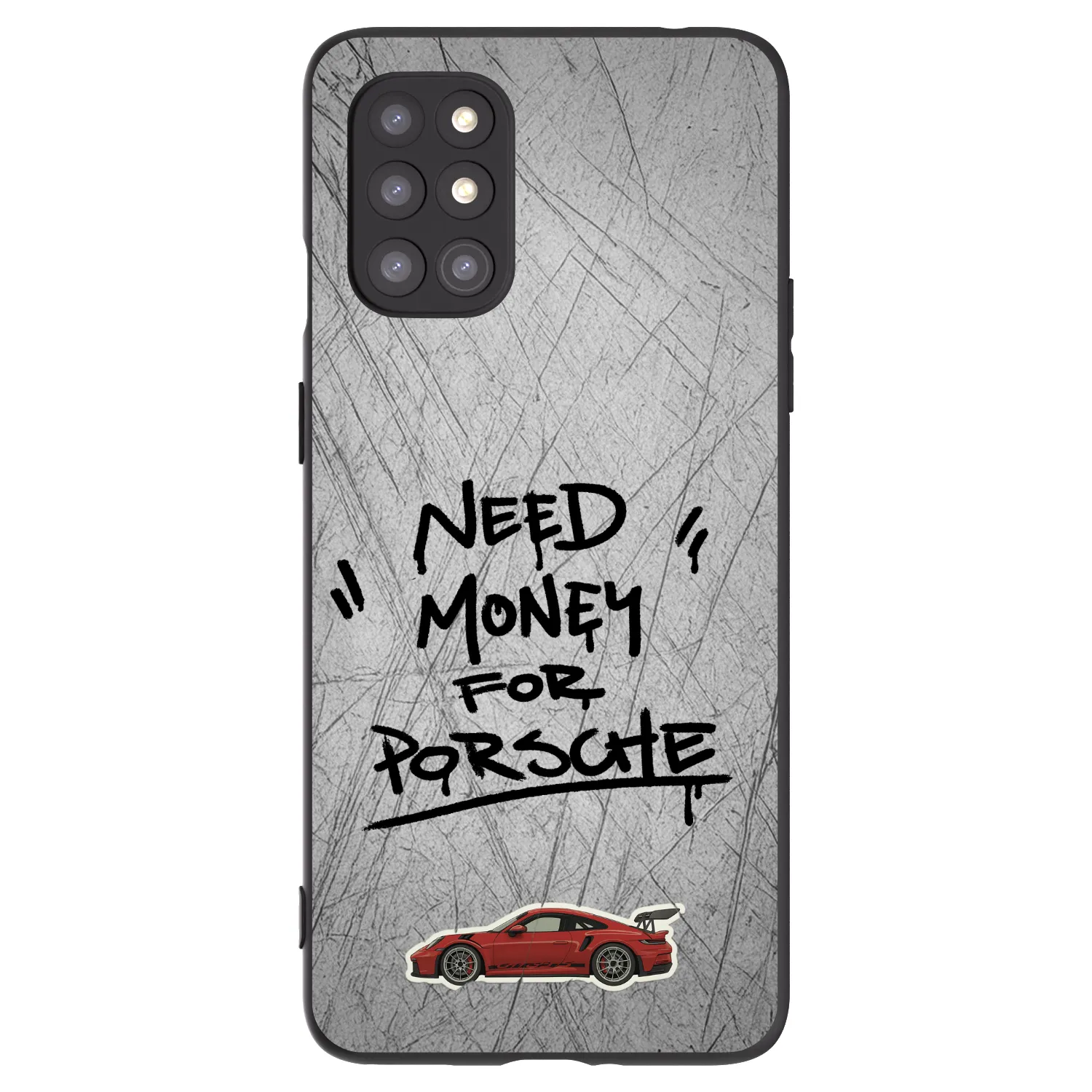 Picasee silikonový černý obal pro OnePlus 8T - Grey Drift