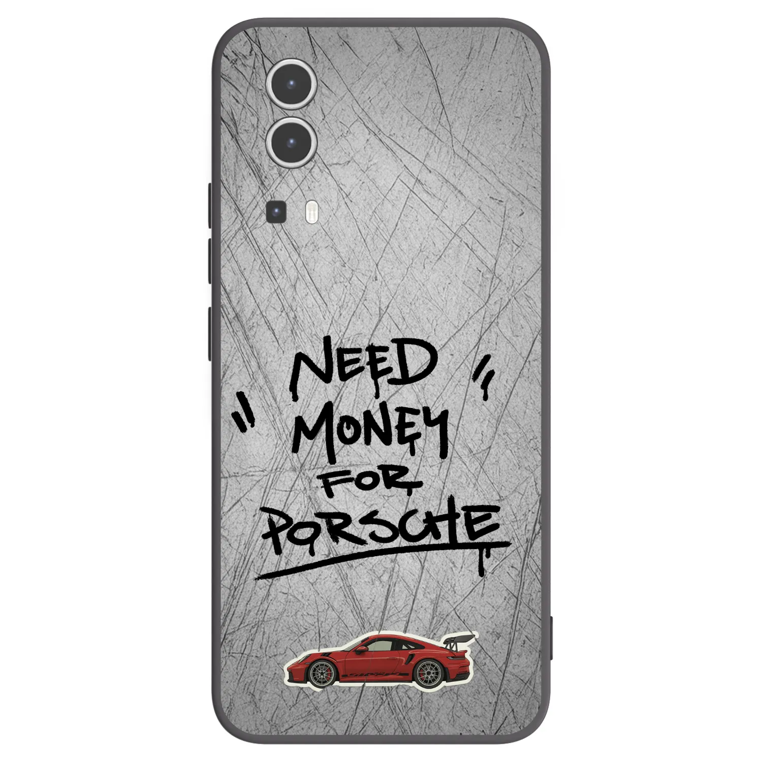 Picasee silikonový černý obal pro Vivo Y72 5G - Grey Drift