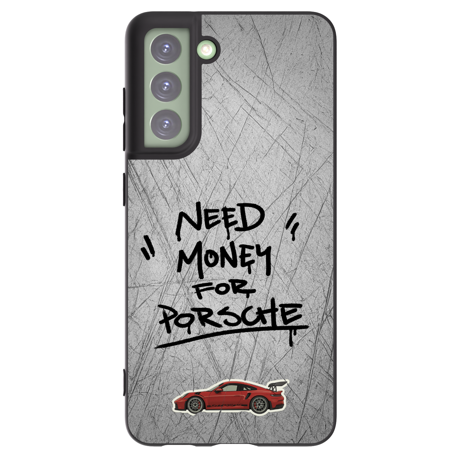 Picasee silikonový černý obal pro Samsung Galaxy S21 FE 5G - Grey Drift