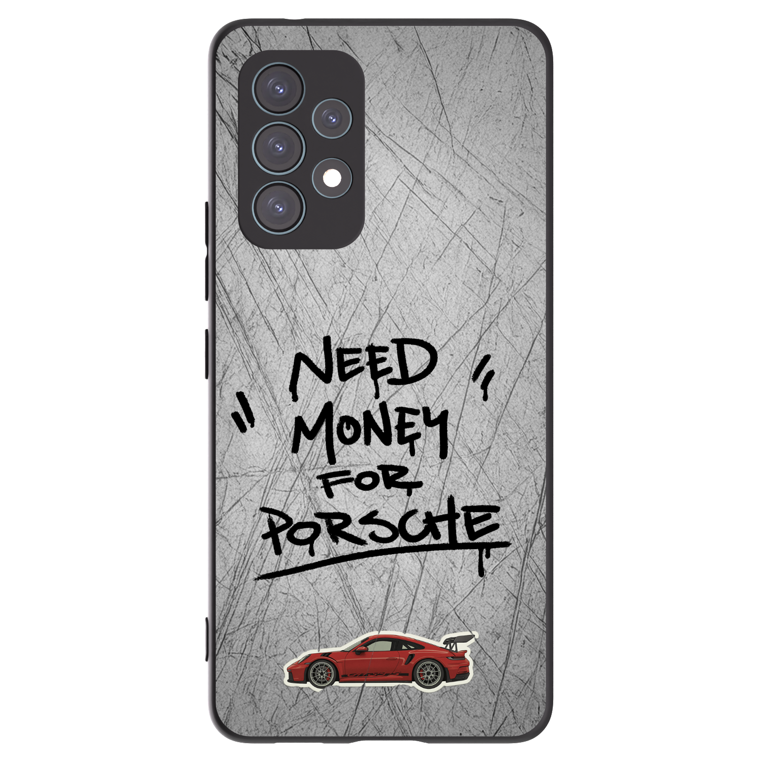 Picasee silikonový černý obal pro Samsung Galaxy A53 5G A536 - Grey Drift