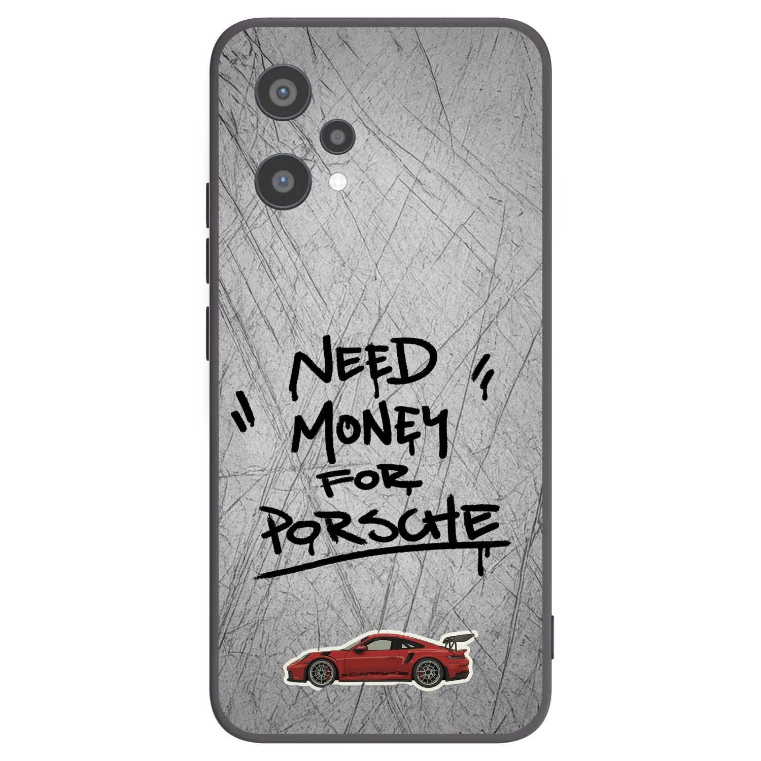 Picasee silikonový černý obal pro Realme 9 Pro 5G - Grey Drift