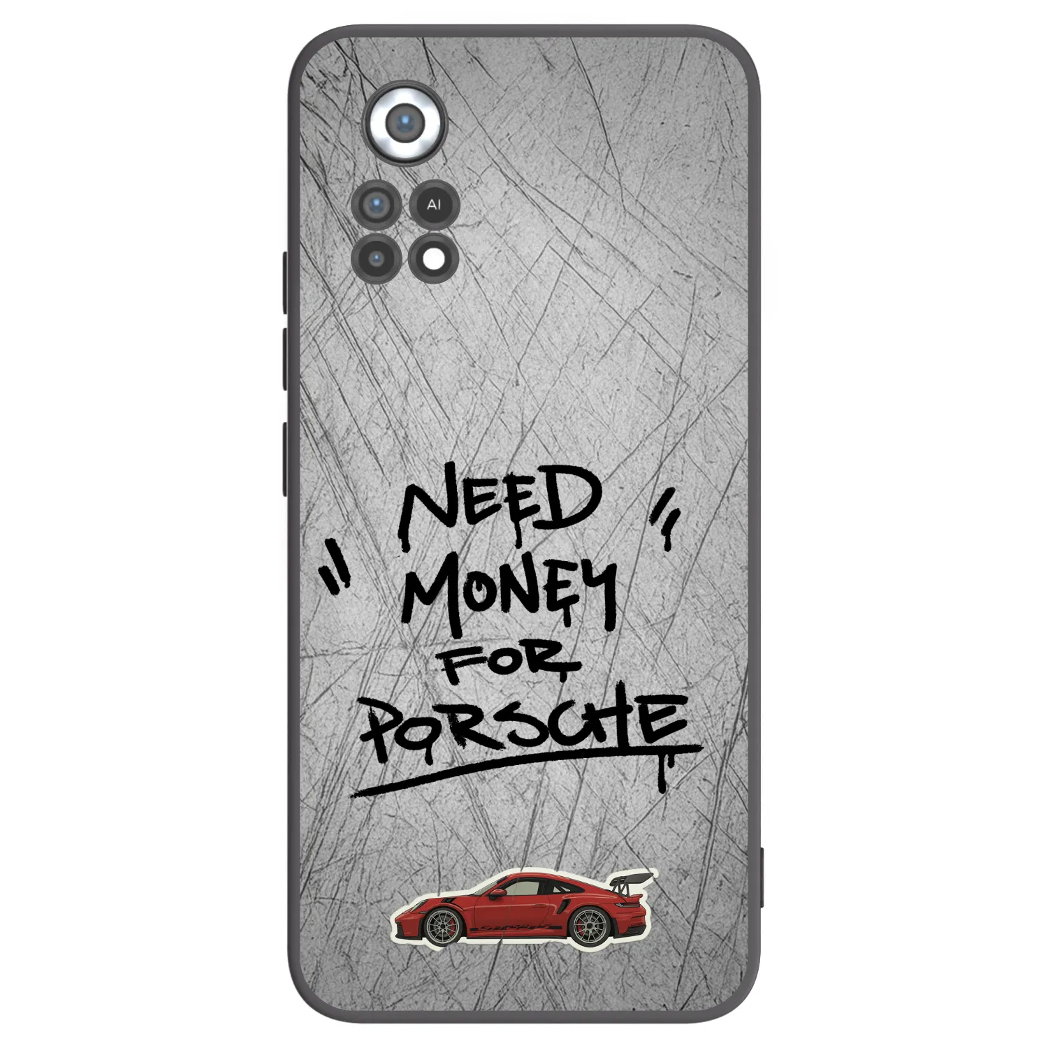 Picasee silikonový černý obal pro Xiaomi Poco X4 Pro 5G - Grey Drift
