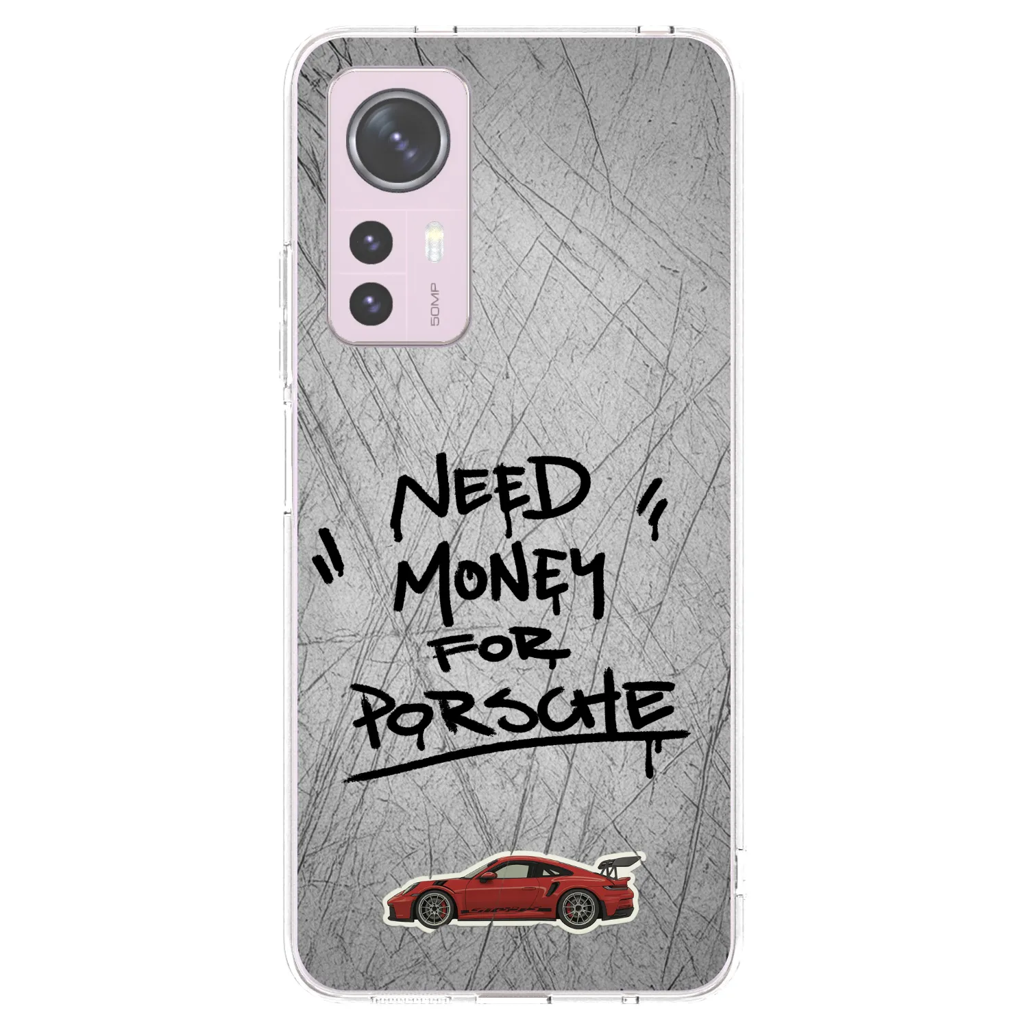 Picasee silikonový průhledný obal pro Xiaomi 12 - Grey Drift