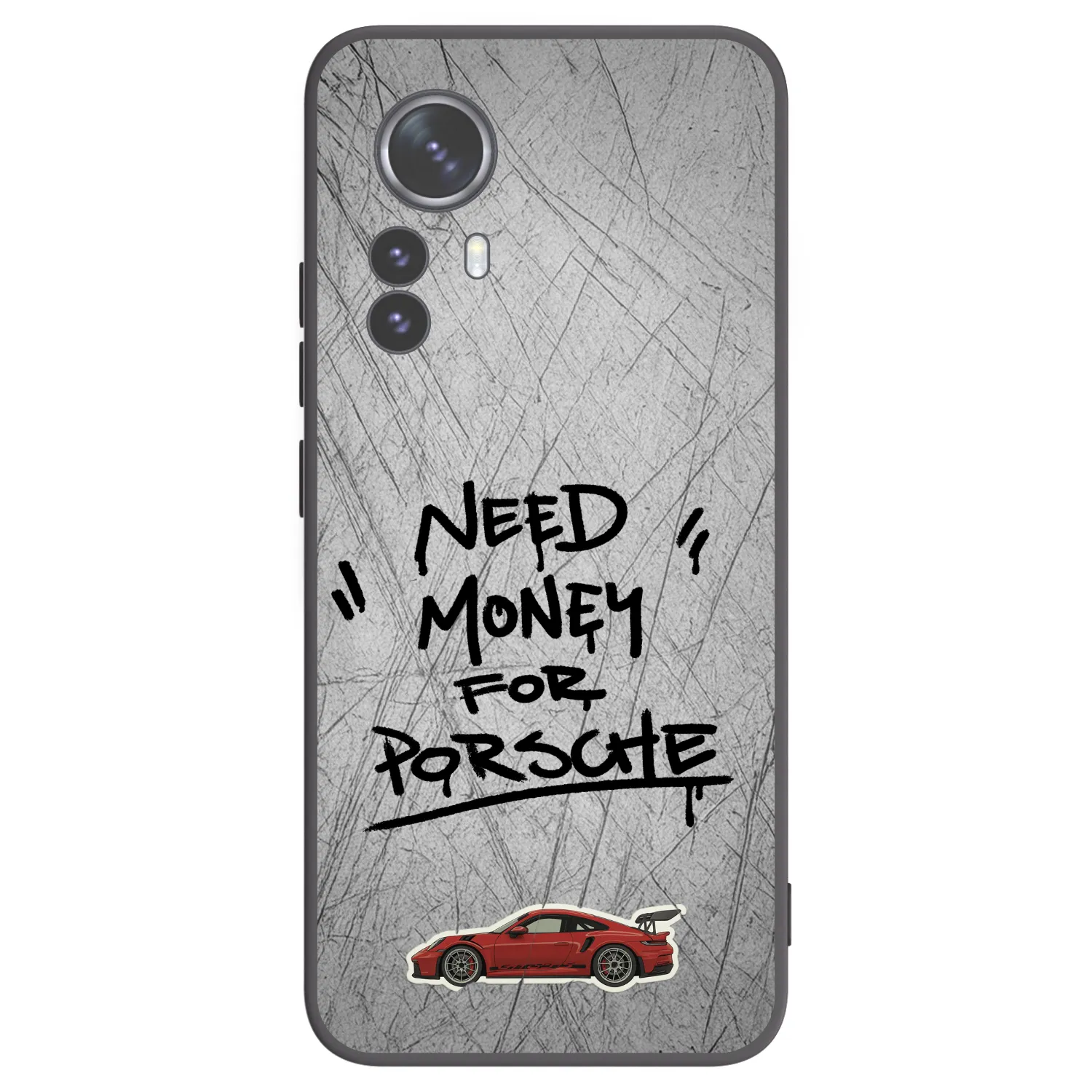 Picasee silikonový černý obal pro Xiaomi 12 Pro - Grey Drift