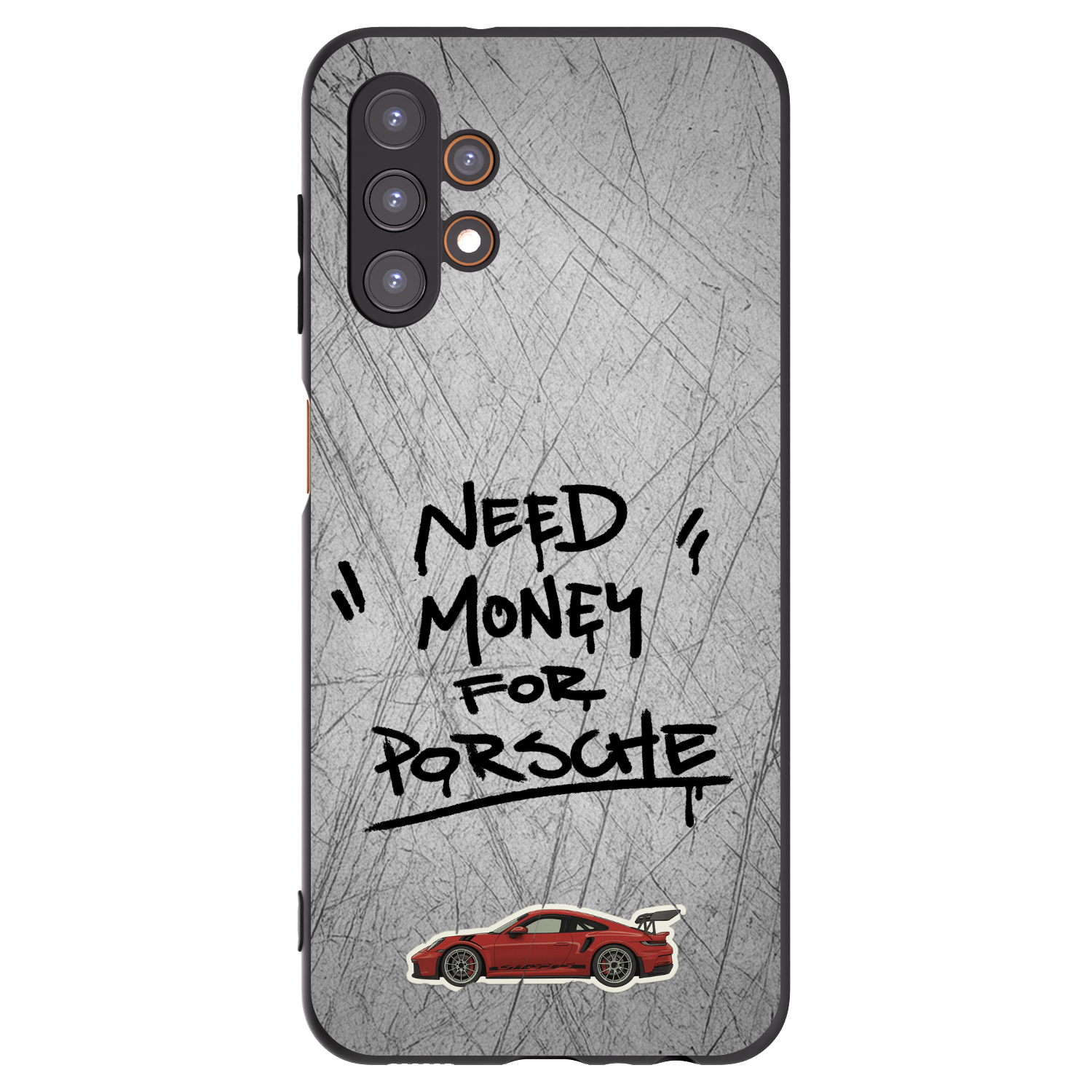 Picasee silikonový černý obal pro Samsung Galaxy A13 4G A135 - Grey Drift